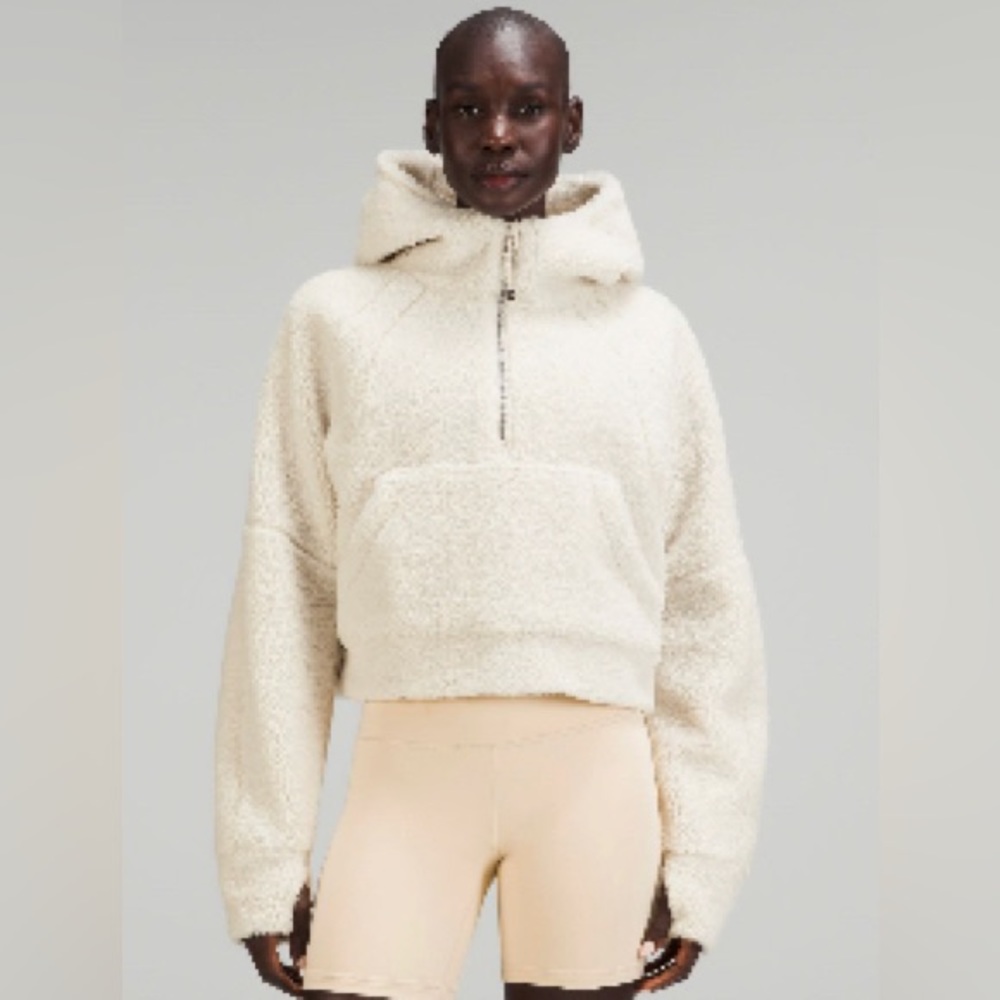 Lululemon Scuba Oversized Half-Zip Fleece Hoodie